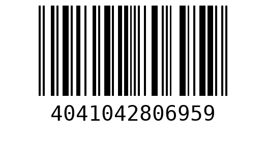 Штрихкод 4041042806959