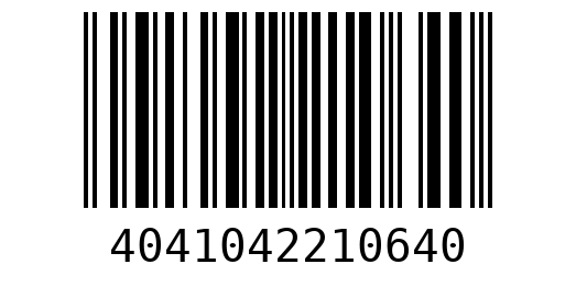 Штрихкод 4041042210640