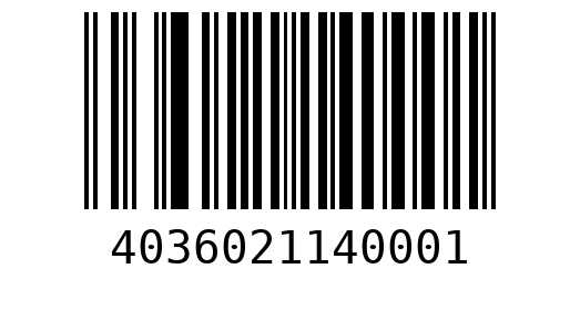 Штрихкод 4036021140001