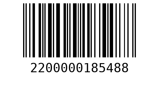 Штрихкод 2200000185488