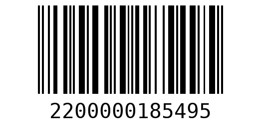 Штрихкод 2200000185495