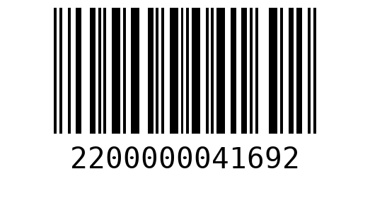 Штрихкод 2200000041692