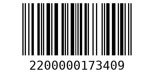 Штрихкод 2200000173409