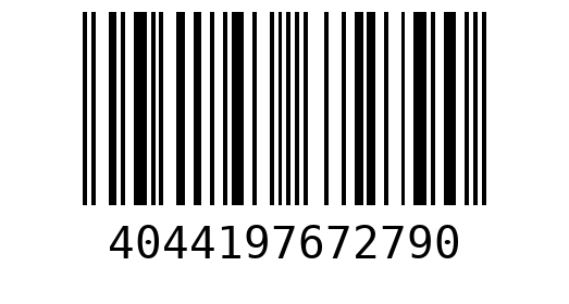 Штрихкод 4044197672790