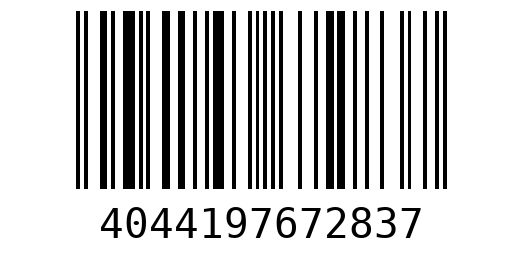 Штрихкод 4044197672837