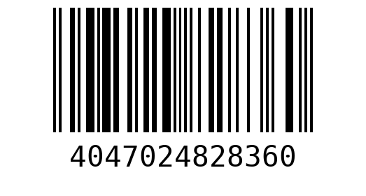 Штрихкод 4047024828360