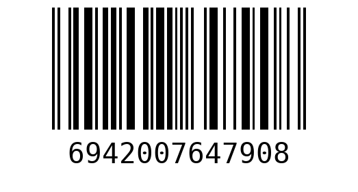 Штрихкод 6942007647908
