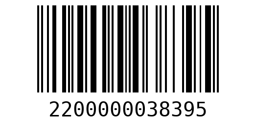 Штрихкод 2200000038395