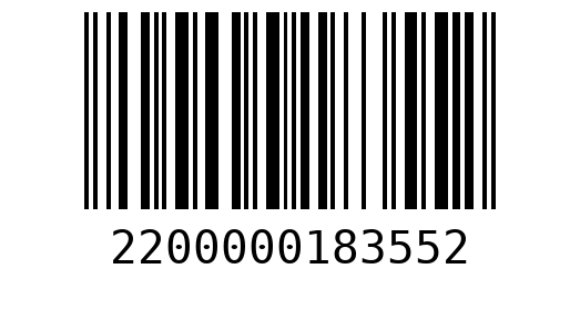 Штрихкод 2200000183552