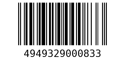 Штрихкод 4949329000833