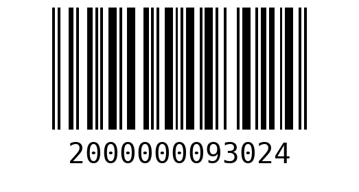 Штрихкод 2000000093024