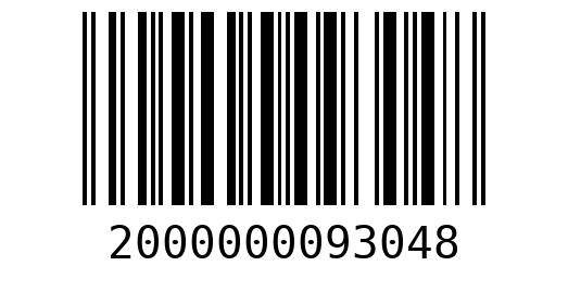 Штрихкод 2000000093048