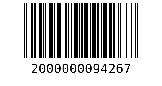 Штрихкод 2000000094267
