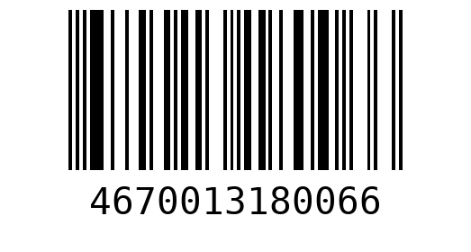 Штрихкод 4670013180066