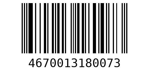 Штрихкод 4670013180073