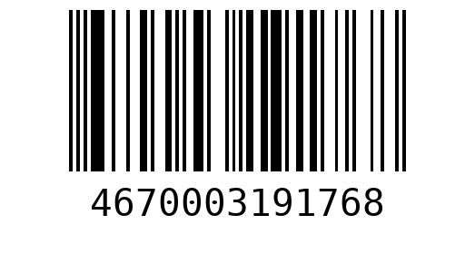 Штрихкод 4670003191768