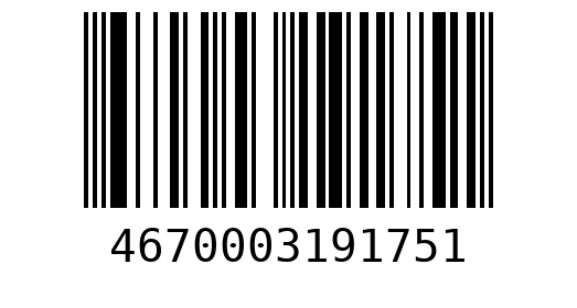 Штрихкод 4670003191751