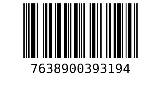 Штрихкод 7638900393194