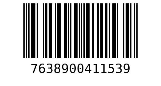 Штрихкод 7638900411539