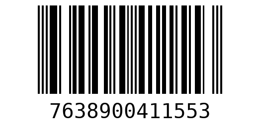 Штрихкод 7638900411553