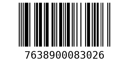 Штрихкод 7638900083026
