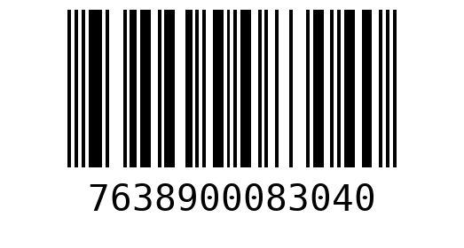 Штрихкод 7638900083040
