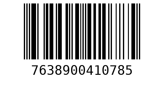 Штрихкод 7638900410785