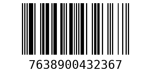 Штрихкод 7638900432367