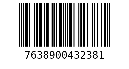 Штрихкод 7638900432381
