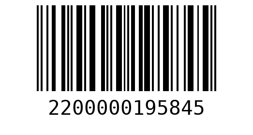 Штрихкод 2200000195845