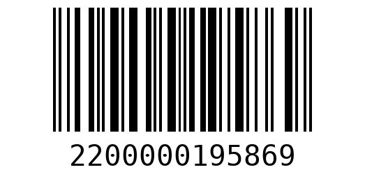 Штрихкод 2200000195869