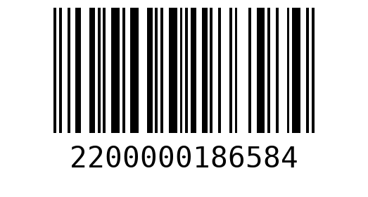 Штрихкод 2200000186584