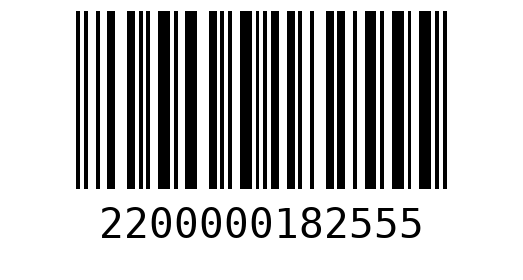 Штрихкод 2200000182555