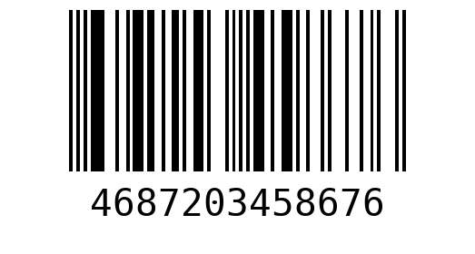 Штрихкод 4687203458676