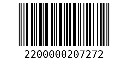 Штрихкод 2200000207272