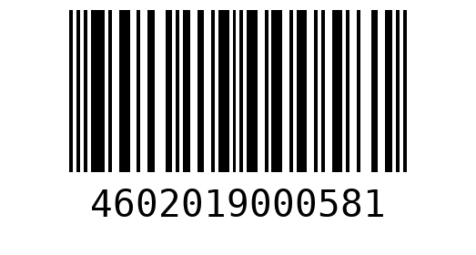 Штрихкод 4602019000581