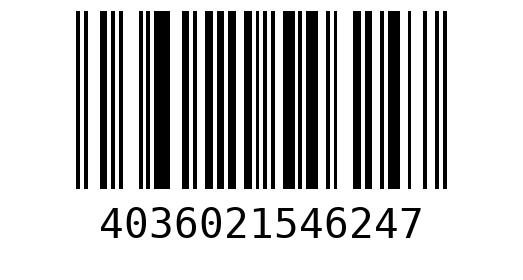 Штрихкод 4036021546247