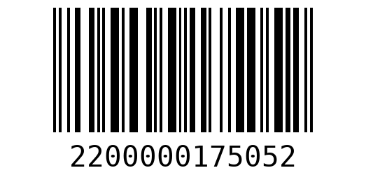Штрихкод 2200000175052