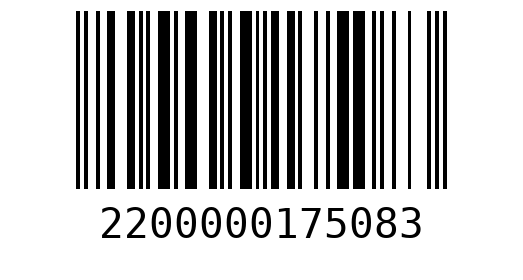 Штрихкод 2200000175083