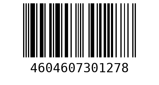 Штрихкод 4604607301278