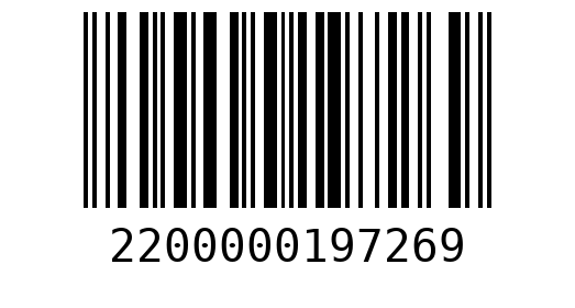 Штрихкод 2200000197269