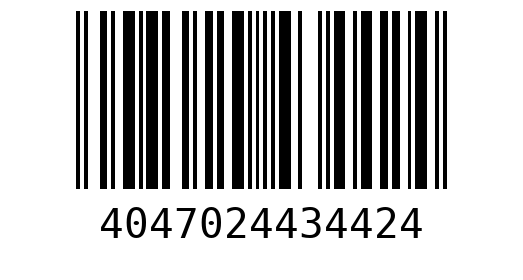 Штрихкод 4047024434424