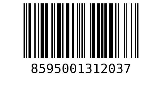 Штрихкод 8595001312037