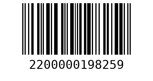 Штрихкод 2200000198259