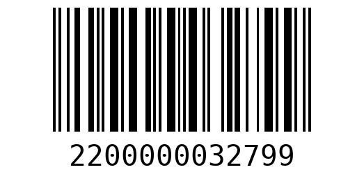 Штрихкод 2200000032799