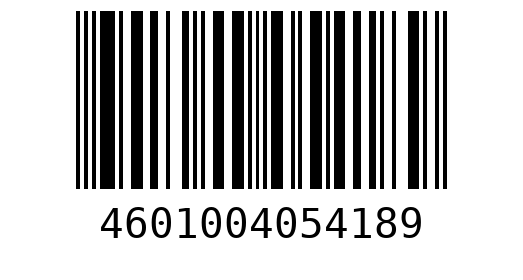 Штрихкод 4601004054189