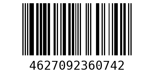 Штрихкод 4627092360742
