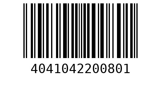 Штрихкод 4041042200801