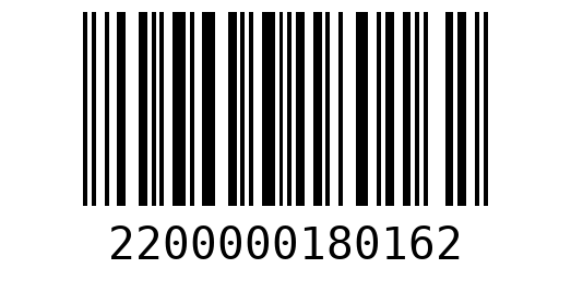 Штрихкод 2200000180162