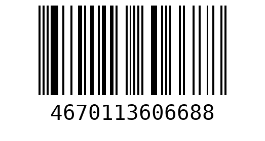 Штрихкод 4670113606688